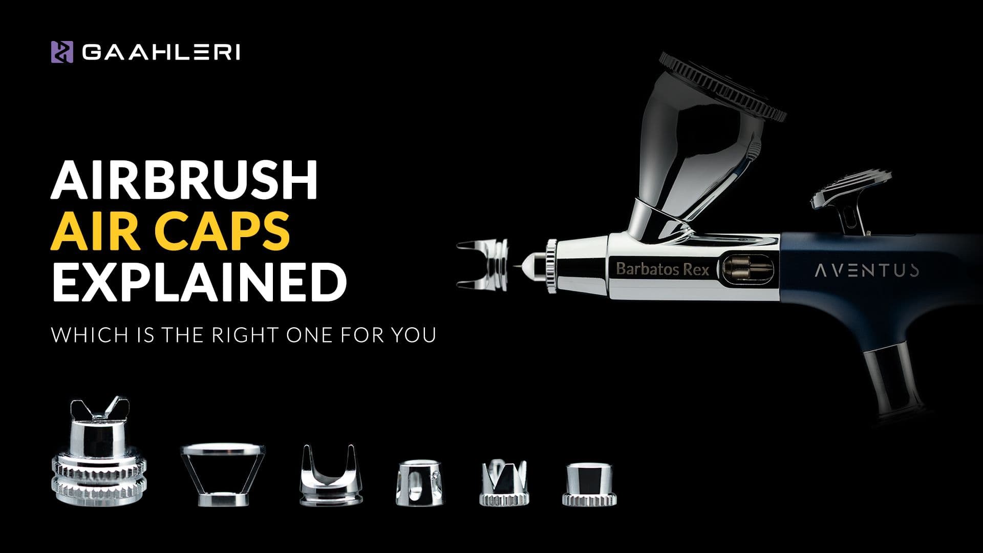 Airbrush Air Caps Explained : Differences, Purposes, Pros & Cons. Which is the right one for you.